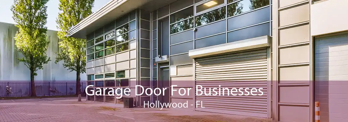 Garage Door For Businesses Hollywood - FL