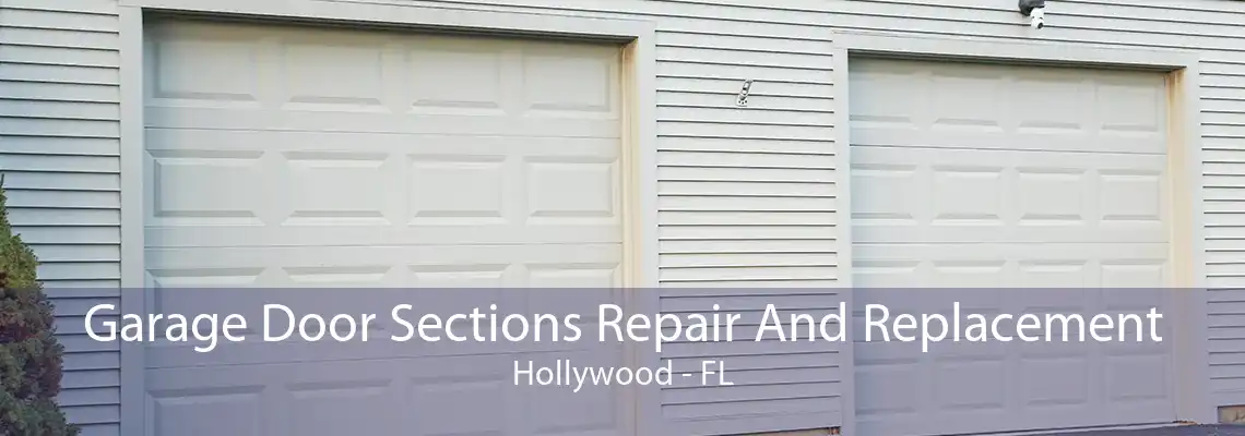 Garage Door Sections Repair And Replacement Hollywood - FL