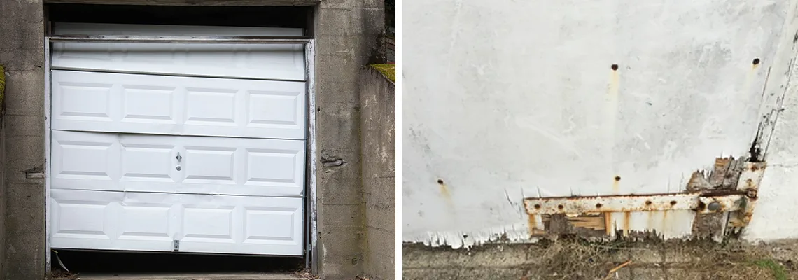 Rotten Commercial Garage Door Repair in Hollywood, FL